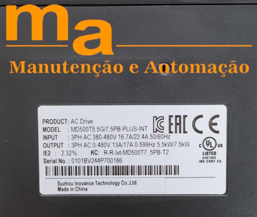 PLACA – MD500T5.5G-7.5PB-PLUS-INT