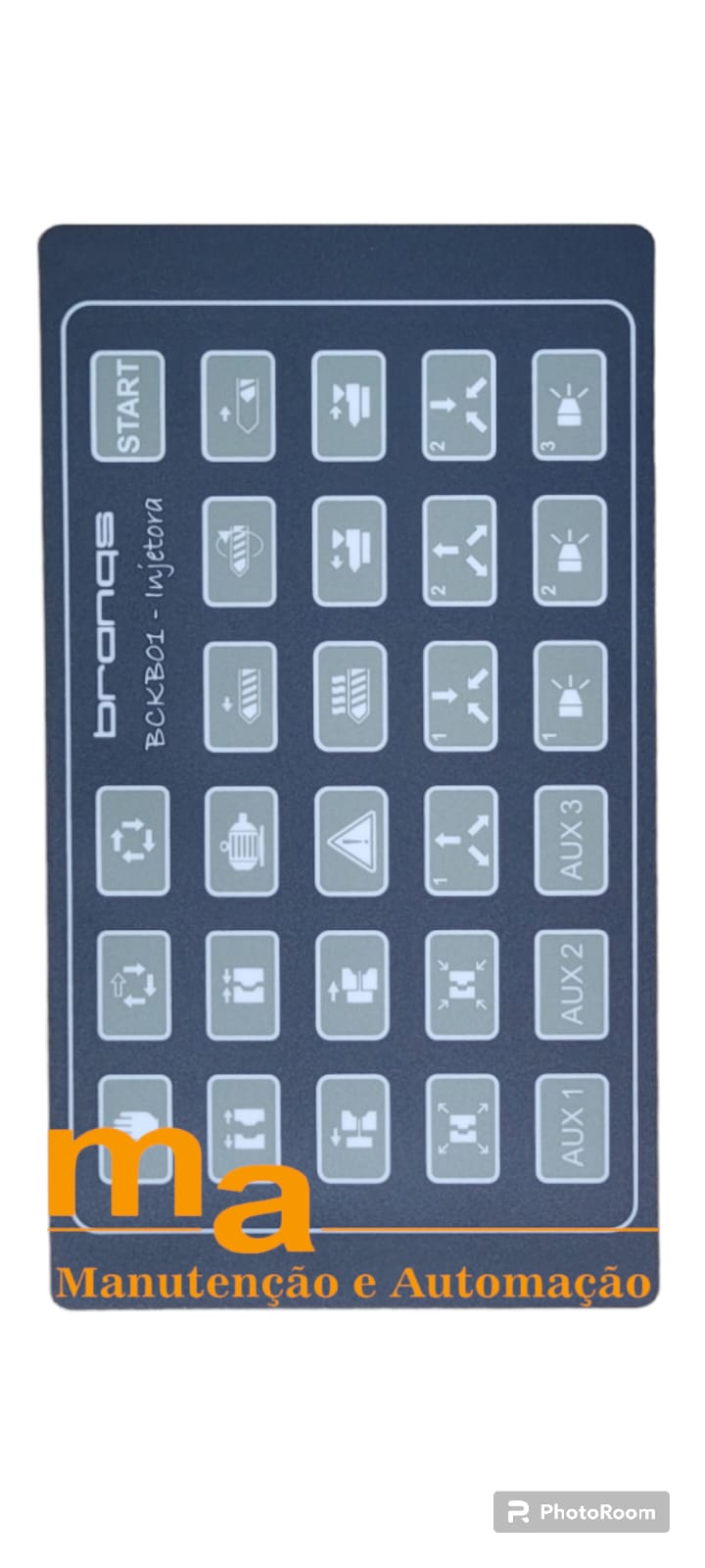TECLADO BCK01 INJETORA